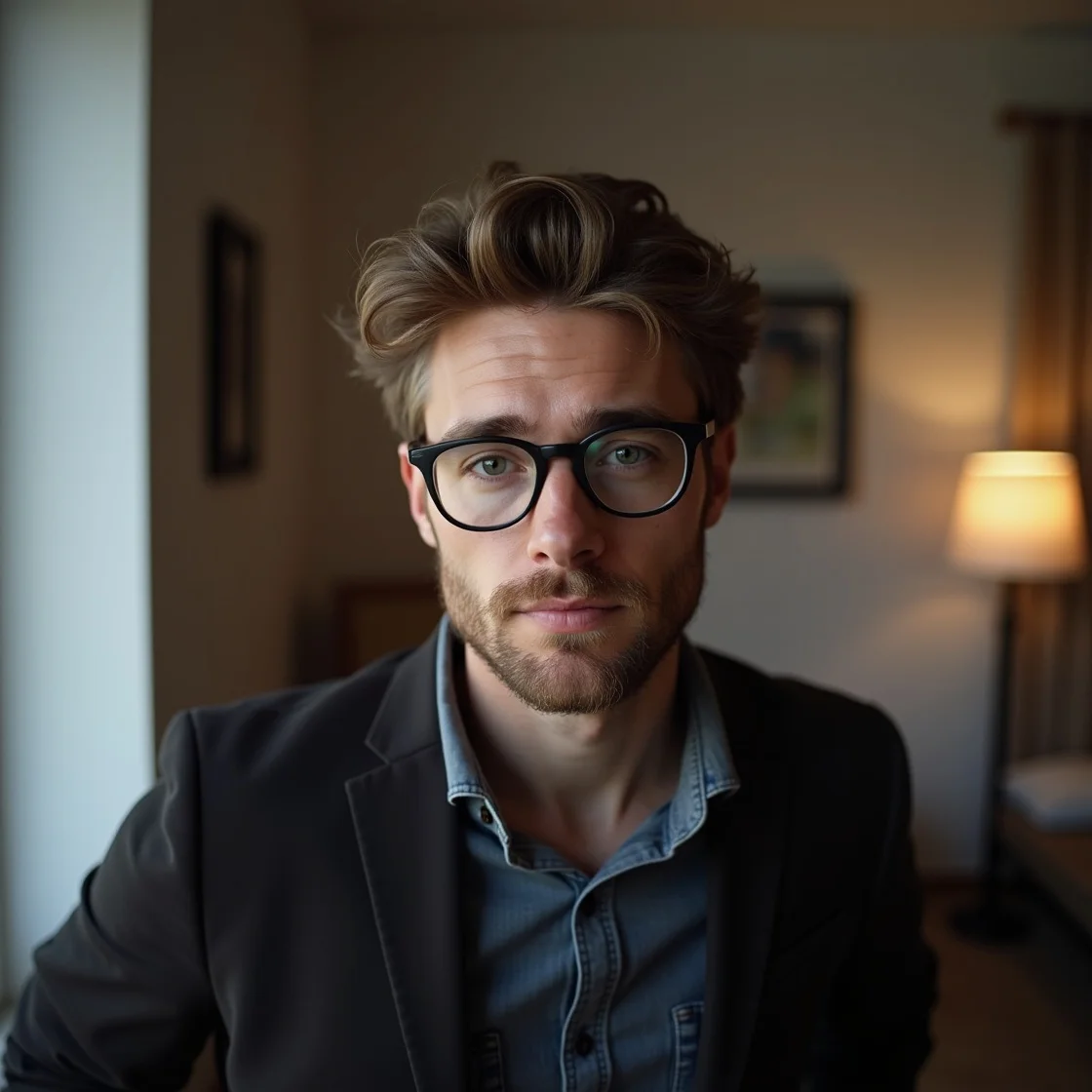 Portrait homme, thérapeute bien-être